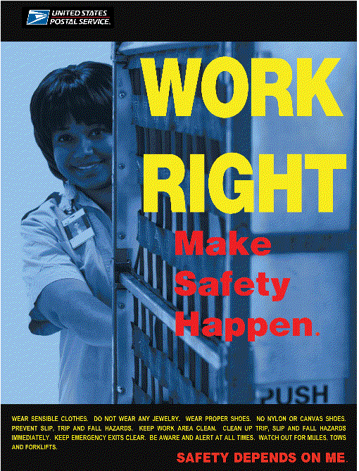Work Right. Make Safety Happen. Safety depends on me.