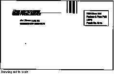 Exhibit 322, Format for G-10 Permit Imprint Single-Piece Letters or Flats.