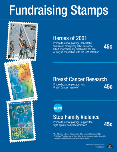 Fundraising stamps image