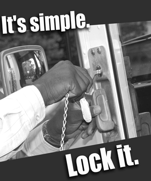 It's simple. Lock it.