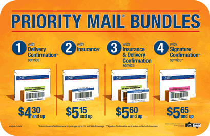 PB 22156 Back Cover. Priority Mail Bundles, with Deivery Confirmation service $4.30 and up, with Insurance $5.15 and up, with Insurance & Delivery Confirmation service $5.60 and up, with Signature Confirmation service $5.65 and up.
