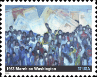 March on Washington stamp.
