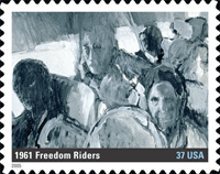 Freedom Riders stamp.