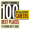 Computerworld 100 best places to work in it 2005.