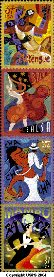 Let's Dance/Bailemos Commemorative Stamps.