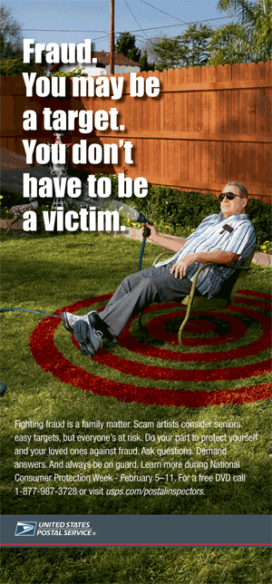 Fraud Protection brochure. You may be a target. You don't have to be a victim.