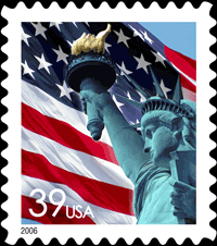 Lady Liberty Stamp