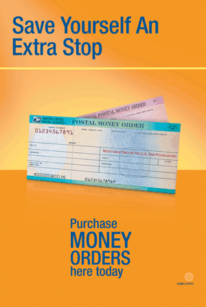 Save yourself an extra stop. Purchase money orders here today. usps.com.