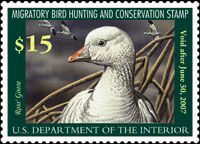 Migratory Bird Hunting and Conservation Stamp.