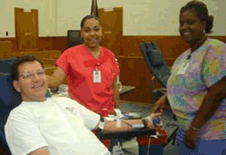 World Blood Donor Day at the Lake Charles Post Office