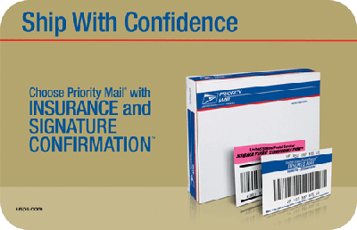 Ship With Confidence. Send Priority Mail with Insurance and Signature Confirmation. usps.com.