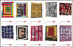 Quilts of Gee's Bend Stamps.