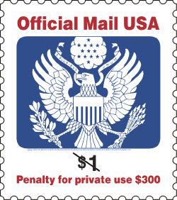 Official Mail Stamp.