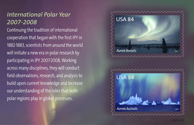International Polar Year 2007-2008 Souvenir Sheet.