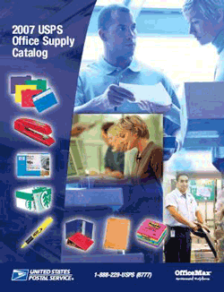 2007 USPS Office Supply Catalog cover.
