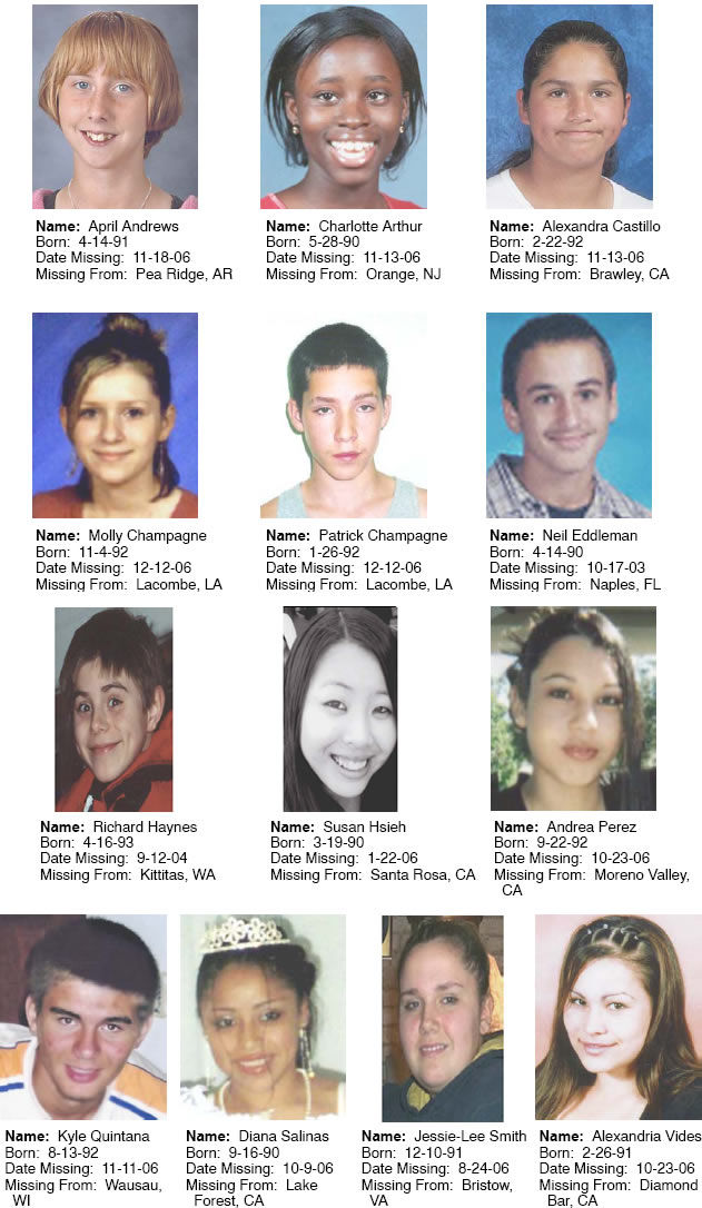 Image of the Missing Children