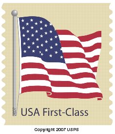 American Flag (2007) stamp