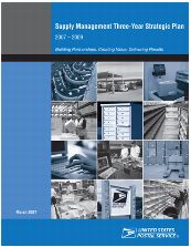 Supply Management Three-Year Strategic Plan, 2007-2009 cover.