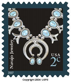 Navajo Jewelry Stamp