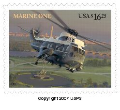 Marine One (Express Mail) Stamp