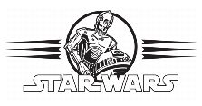 Unfinished Star Wars pictorial postmark