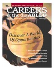 Spring 2007 issue of Careers & the disABLED magazine.