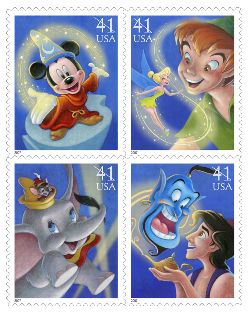 The Art of Disney: Magic stamp collection