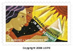 41-cent, Mendez v. Westminster commemorative stamp.