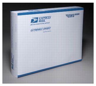 Express Mail New Box Design.