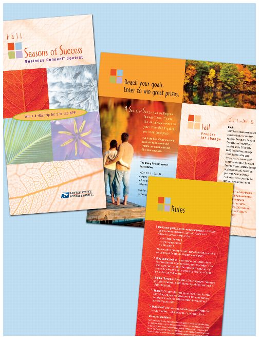 Seasons for Success Fall brochure.
