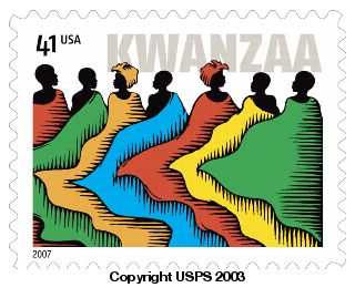 Kwanzaa 41-cent stamp