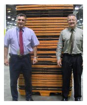 New York businesses were stockpiling USPS orange and black pallets. Two postal sleuths helped recover 1,520 USPS pallets worth $30,000.
