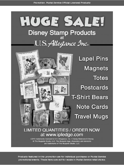 Promotion. Huge Sale! Disney Stamp Products at U.S. Allegiance Inc. Order now at www.ipledge.com.