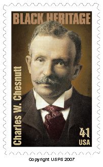 41-cent, Charles W. Chesnutt commemorative stamp