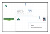 Reusable reply mail envelope sample 2.