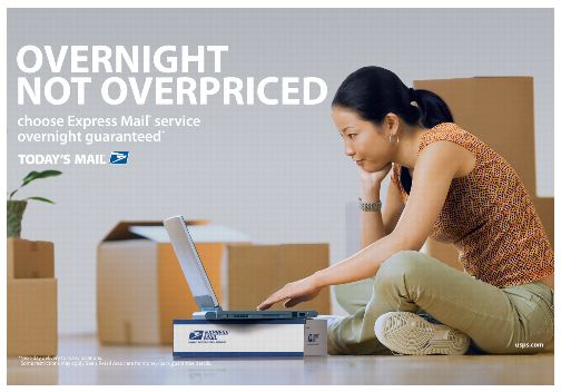 PB 22226 Back Cover. Overnight not overpriced. Choose Express Mail service overnight guaranteed* *Next day delivery to many locations. Some restrictions may apply.