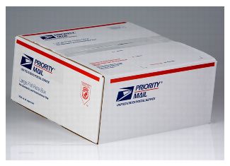 usps flat rate box shipping label
