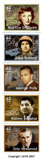American Journalists stamps