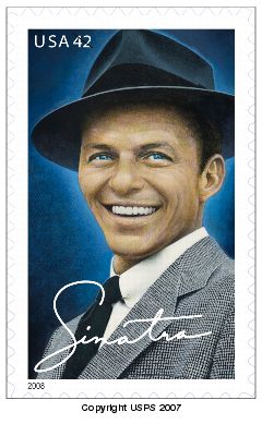42-cent Frank Sinatra stamp.
