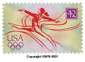 Olympic Games Stamp.