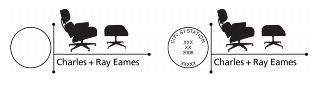 Charles and Ray Eames Postmark