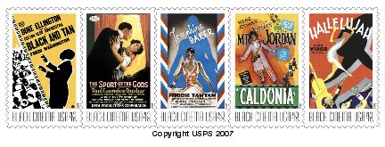 42-cent Vintage Black Cinema stamps