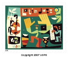 Latin Jazz stamp