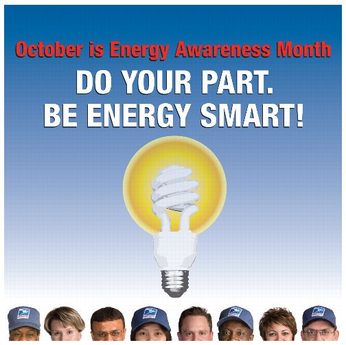 PB 22243 Back Cover. October is Energy Awareness Month. Do your part. Be energy smart!