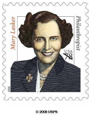 Mary Lasker 78-cent stamp