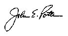 signature of John E. Potter