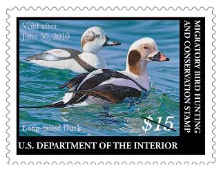 Migratory Bird Hunting and Conservation 15-cent Stamp