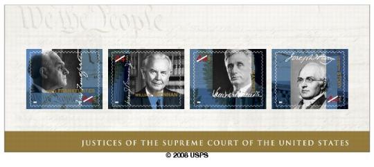 Justices of the Supreme Court of the United States 44-cent stamps