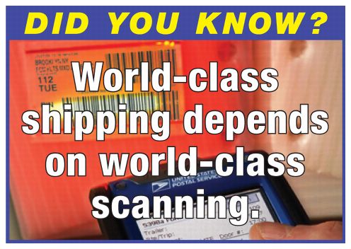 Did you know? World-class shipping depends on world-class scanning.