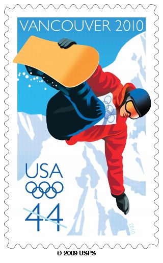 Stamp Announcement 10-02: Vancouver 2010 Olympic Winter Games